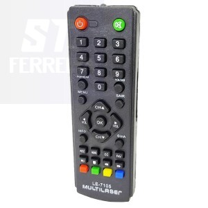CONTROLE REMOTO CONVERSOR DIGITAL MULTILASER (LE-7105)