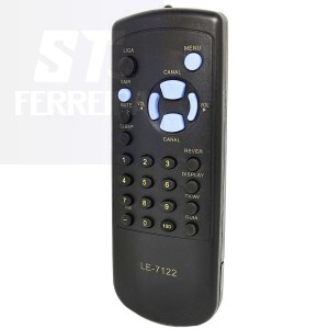 CONTROLE REMOTO SHARP TV TUBO (LE-7122)