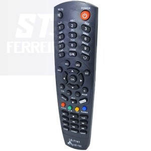 CONTROLE REMOTO RECEPTOR AUDISAT C1 (LE-7141)