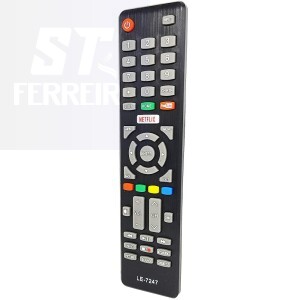 CONTROLE REMOTO COBIA SMART NETFLIX / YOUTUBE (LE-7247)