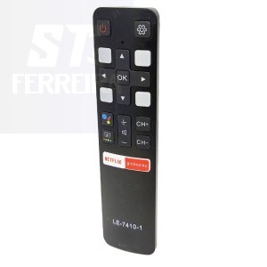 CONTROLE REMOTO TCL SMART / NETFLIX / GLOBOPLAY (LE-7410-1)