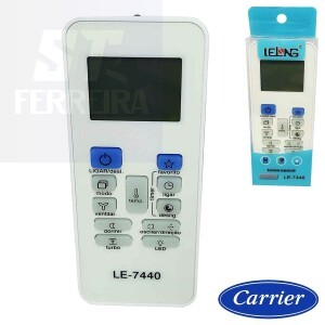 CONTROLE REMOTO AR CONDICIONADO CARRIER (LE-7440)