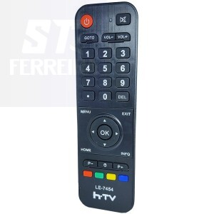 CONTROLE REMOTO RECEPTOR H-TV (LE-7454)
