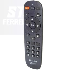 CONTROLE REMOTO RECEPTOR TV BOX X-PLUS (LE-7506)