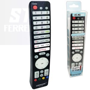 CONTROLE REMOTO UNIVERSAL TV SMART / LED / LCD (LE-7736)