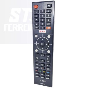 CONTROLE REMOTO SEMP TOSHIBA SMART (LE-7801)