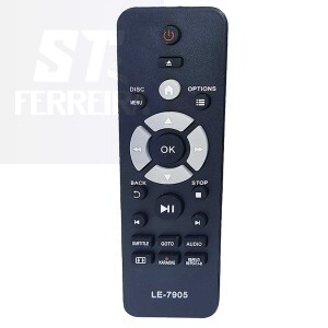 CONTROLE REMOTO DVD PHILIPS (LE-7905)