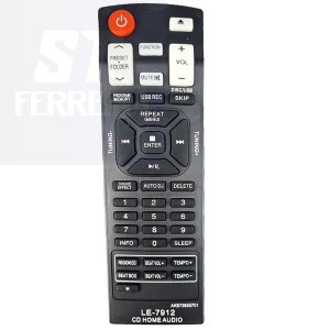 CONTROLE REMOTO SOM LG (LE-7912)