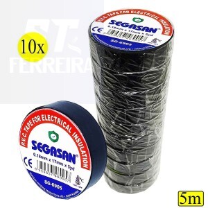 FITA ISOLANTE 5m 10 UNIDADES (ATF-2580)