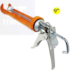 PISTOLA APLICADOR PARA TUBO DE SILICONE 9