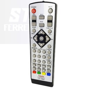 CONTROLE REMOTO CONVERSOR DIGITAL TOMATE (LE-7492)