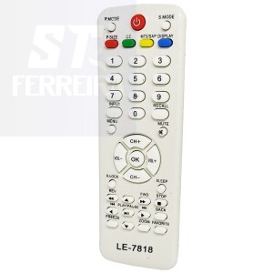 CONTROLE REMOTO H-BUSTER LCD (LE-7818)