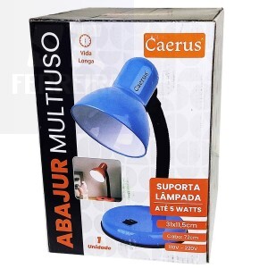 LUMINÁRIA ARTICULADA DE MESA E27 (CRS-2209)