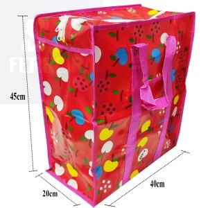 SACOLA ESTAMPADA REUTILIZÁVEL 40X45X20cm (ID-019S)