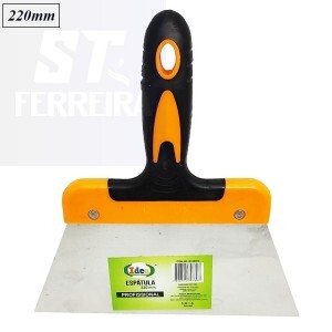 ESPÁTULA DE AÇO INOXIDÁVEL LISA 220mm (ID-3977E)