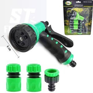 ESGUICHO COM ADAPTADORES PARA MANGUEIRA (ID-4950K)