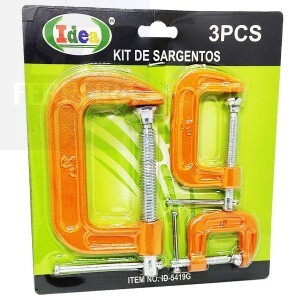 KIT DE SARGENTOS 3 PEÇAS (ID-5419G)