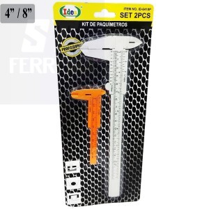 PAQUÍMETRO KIT COM 2 PEÇAS (ID-6418P)