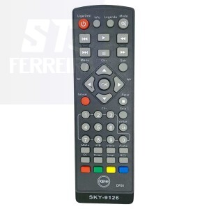 CONTROLE REMOTO CONVERSOR DIGITAL KEO / INTELBRAS (SKY-9126)