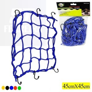 ELÁSTICO EXTENSOR 45cm X 45cm TIPO ARANHA PARA BAGAGEIRO (ID-3285C)