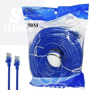 CABO DE REDE 50 METROS RJ45 CRIMPADO (N-400)